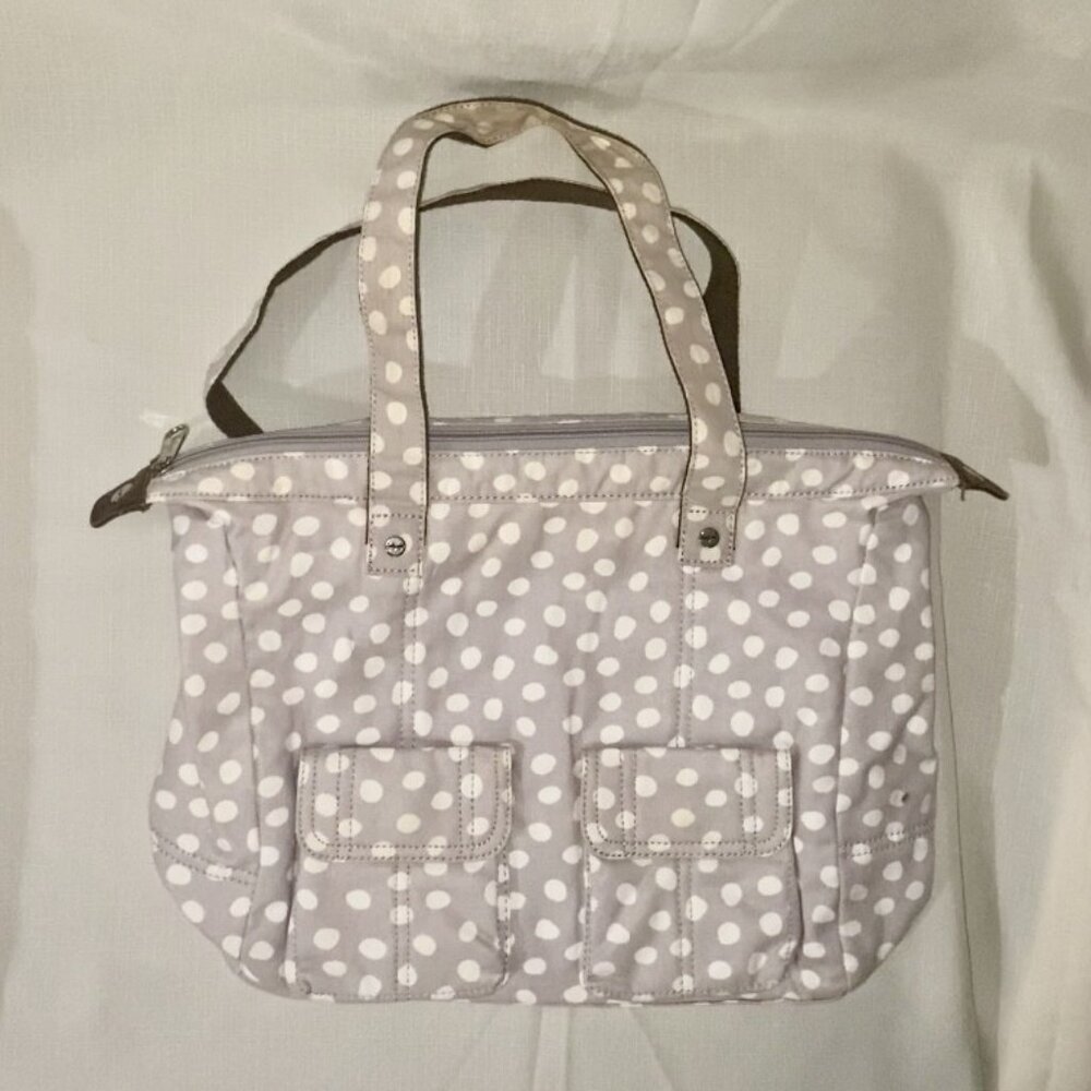 Thirty One Casual Cargo Purse in Lotsa Dots